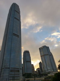 Skyscrapers in city