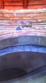 Close-up of old wooden wall