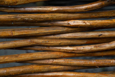 Full frame shot of bread for sale at market