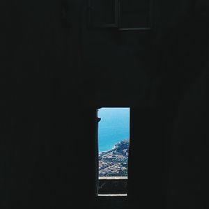 Built structures against the sky