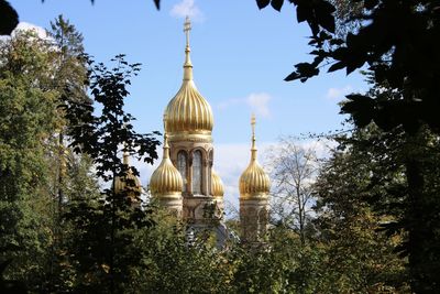 Russian orthodox chapel in wiesbaden. 