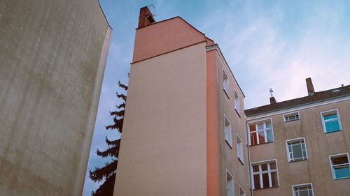 Low angle view of building against sky