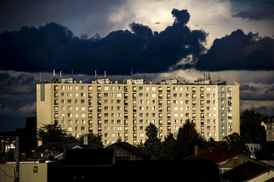 Buildings in city