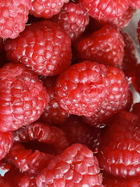 Full frame shot of strawberries