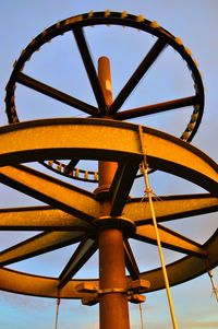 Low angle view of built structure against sky