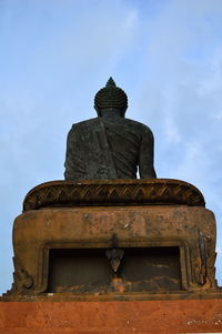 Low angle view of old building