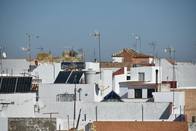 Town with antennas