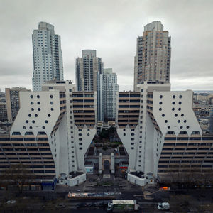 Buildings in city