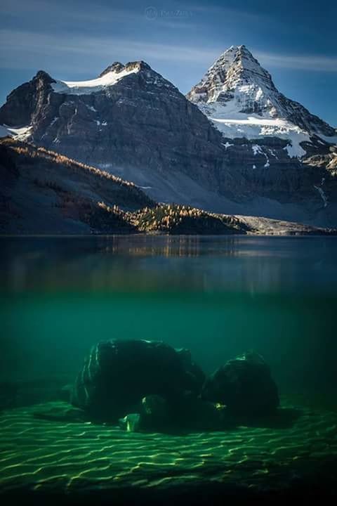 SCENIC VIEW OF SNOW COVERED MOUNTAINS