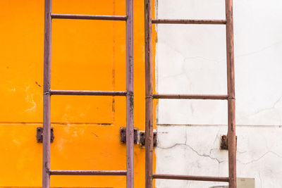 Full frame shot of yellow wall