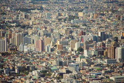 Aerial view of city