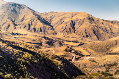 Scenic view of mountains