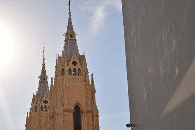 Low angle view of church