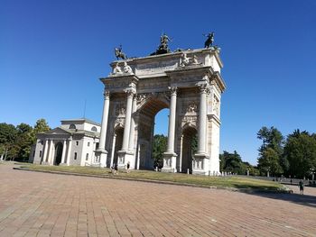 View of historical building against sky