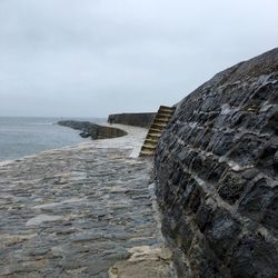 View of calm sea against the sky