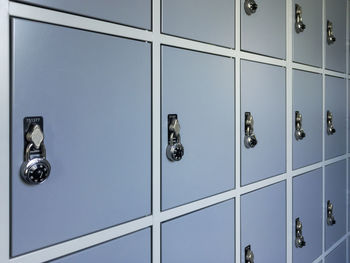 Full frame shot of metal door