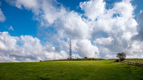 Panoramic view of landscape against sky