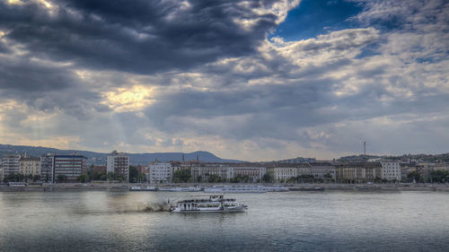 River with buildings in background