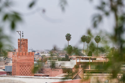 View of buildings in city