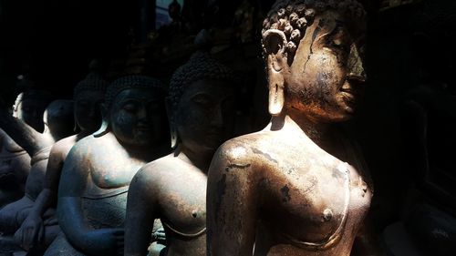 Statue of buddha in temple