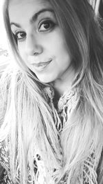 Portrait of a smiling young woman