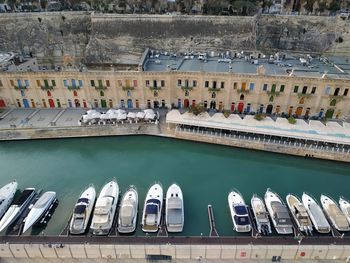 Valletta waterfront. malta