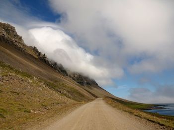 Scenic view of landscape against clear sky