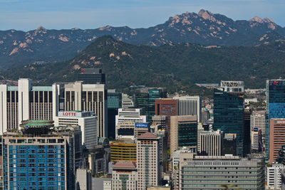 Aerial view of cityscape