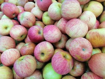 Full frame shot of apples