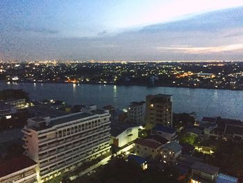 Aerial view of cityscape