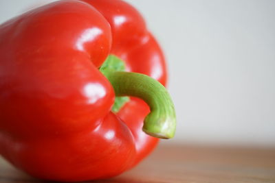 Close-up of tomatoes on table
