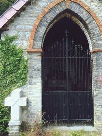 Entrance of old building