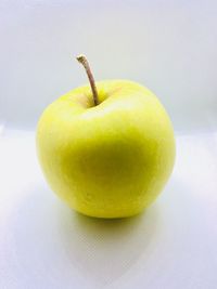 Close-up of apple on table