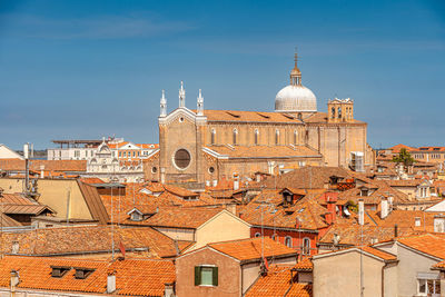 Red roofs and churches