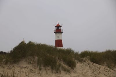 Lighthouse list-east, leuchtturm list-ost, sylt, germany