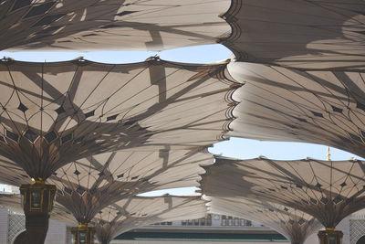 Low angle view of ceiling