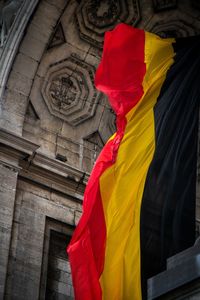 Low angle view of flag