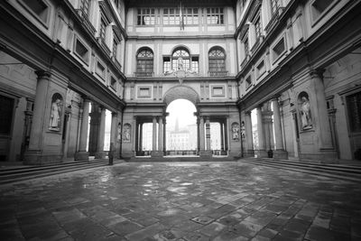 Interior of historic building