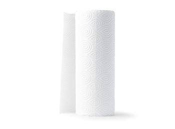 Close-up of paper against white background