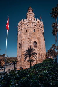 Torre del oro, sevilla. spain. tower.