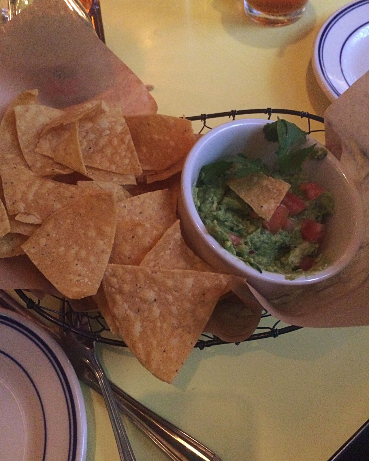 Chips and guac