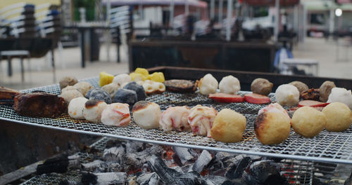 Close-up of food for sale in store