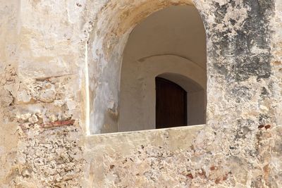 Entrance of old building
