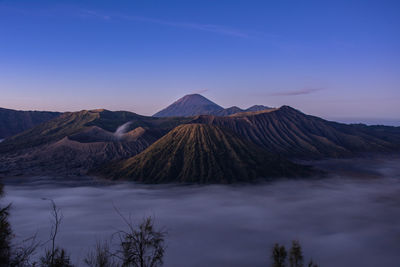 Landscape of mount bromo indonesia