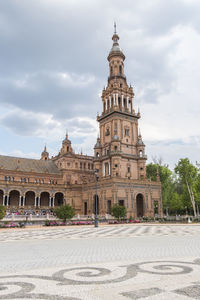 View of historic building against sky