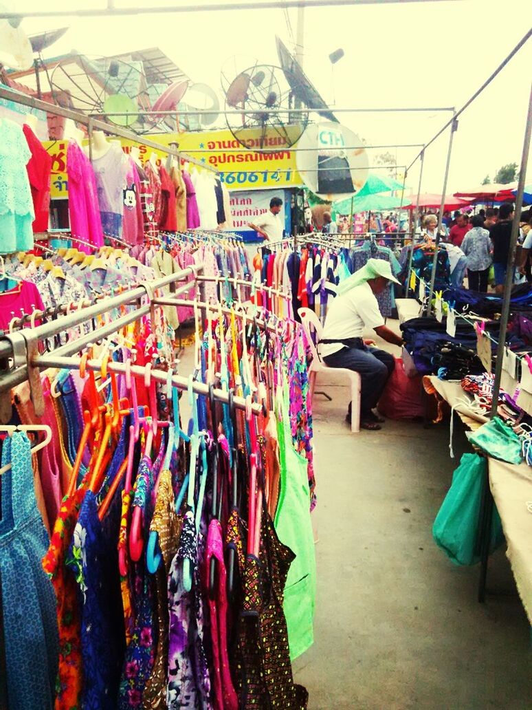 for sale, retail, market stall, hanging, multi colored, variation, choice, market, large group of objects, abundance, store, arrangement, sale, display, shopping, collection, consumerism, street market, in a row, colorful