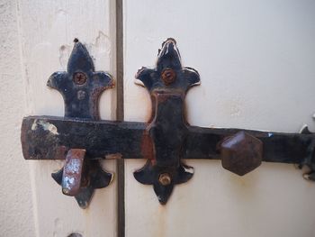 Close-up of rusty metal