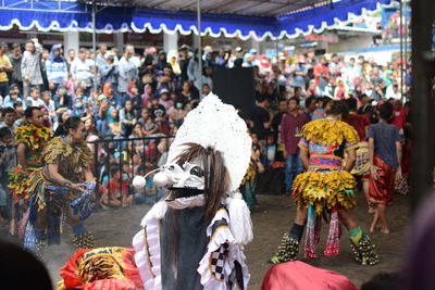 Group of people in traditional clothing