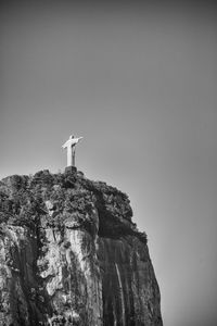 Low angle view of statue