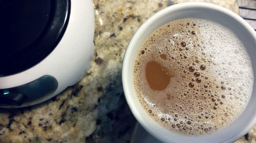 Close-up of coffee cup